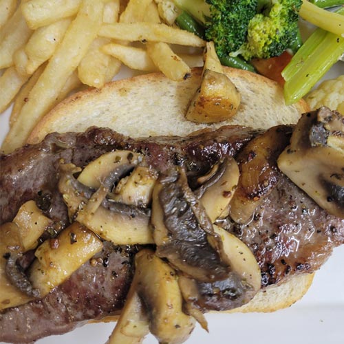 Copper Kettle New York Steak Sandwich